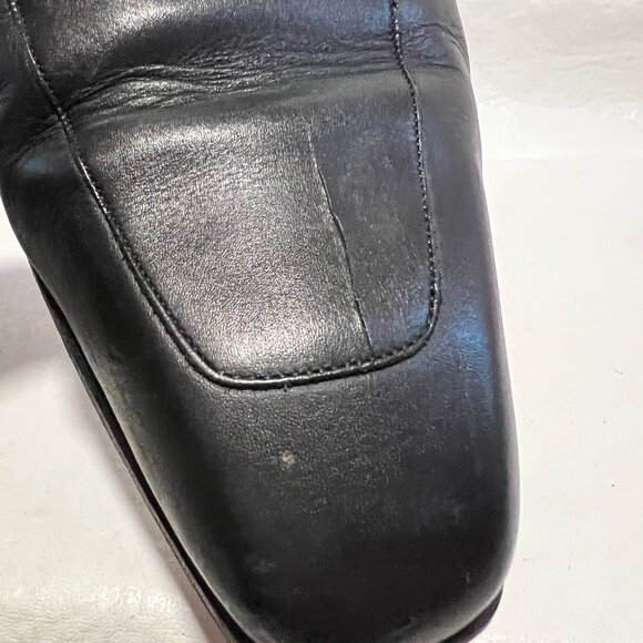 Gucci 114416 GG Leather Moccasi Lifford Loafers black UK 11.5 D US 12 mens shoes - Picture 13 of 15